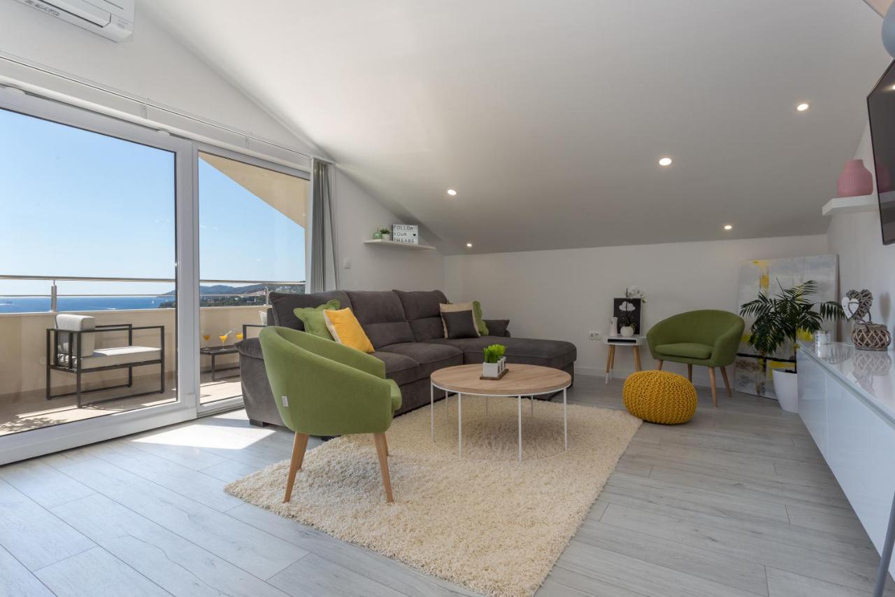 Апартаменты Golden View Penthouse Хвар Экстерьер фото
