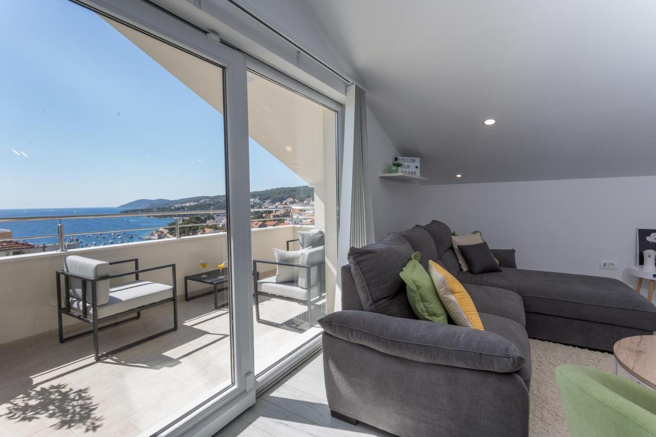 Апартаменты Golden View Penthouse Хвар Экстерьер фото
