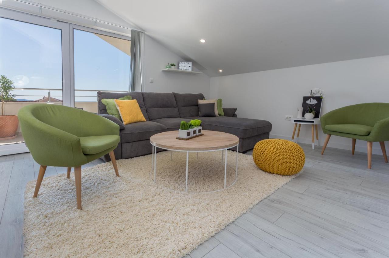 Апартаменты Golden View Penthouse Хвар Экстерьер фото