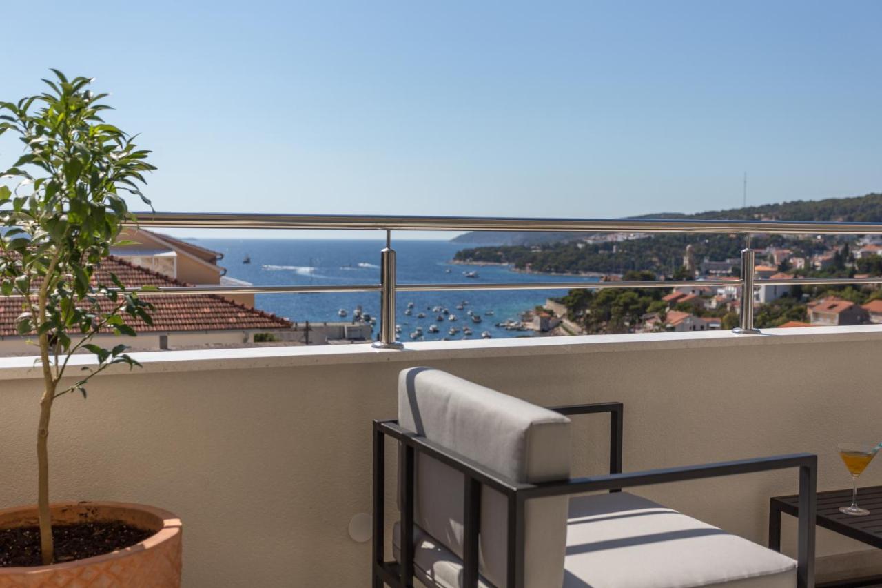 Апартаменты Golden View Penthouse Хвар Экстерьер фото